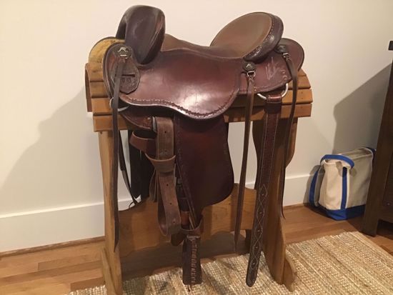 Picture of Clinton Anderson Saddle, SOLD!
