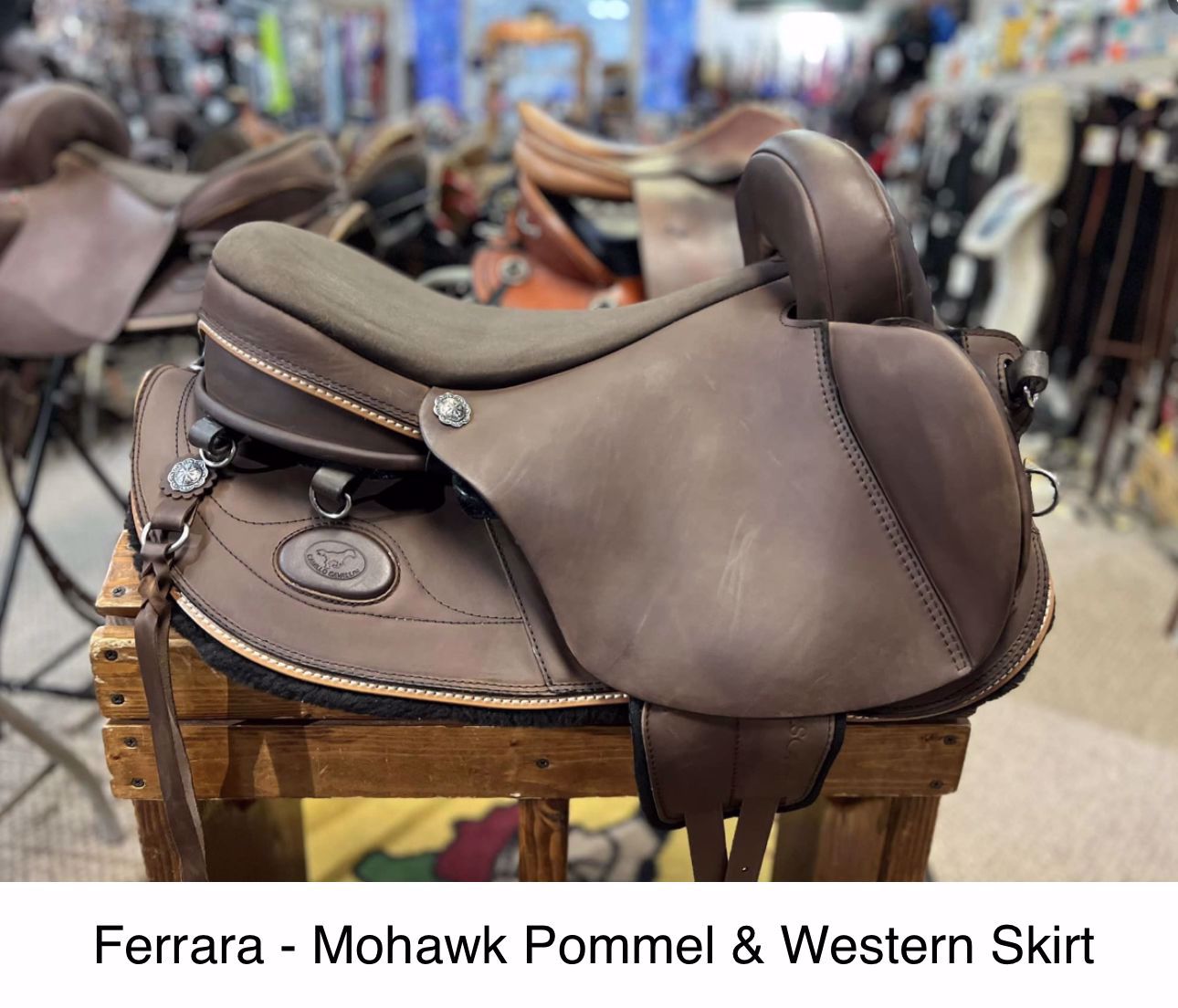 Moss Rock EnduranceNEW FEATURE! The Mohawk Pommel