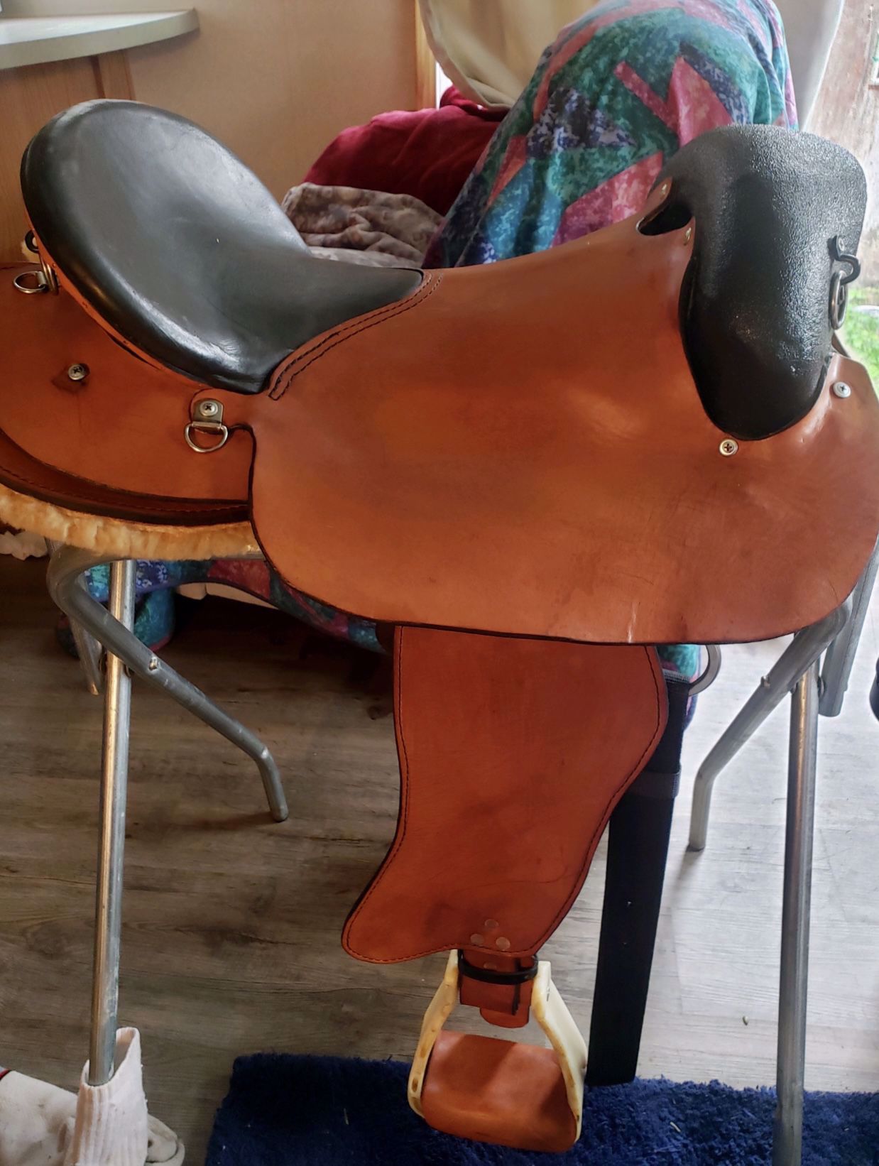 Moss Rock EnduranceAdvantage Saddle by Katee Owens, SOLD!