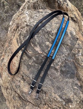 Picture of Loop Reins, Black & Blue OUT OF STOCK