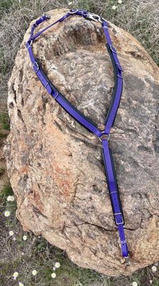 Picture of Padded Breast Collar, Arab Size, Color: Violet - READY TO SHIP